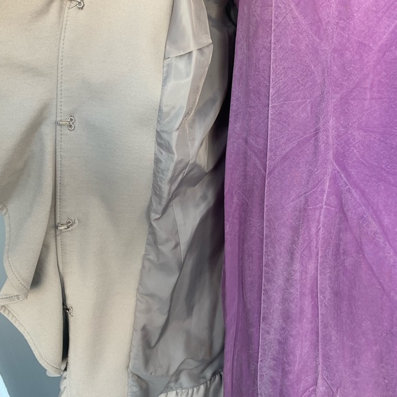 Beige Ruffle Jacket! - Picture 3 of 5